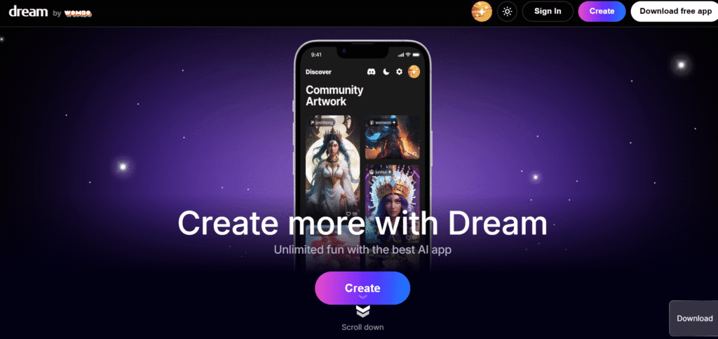 Dream AI (Wombo)