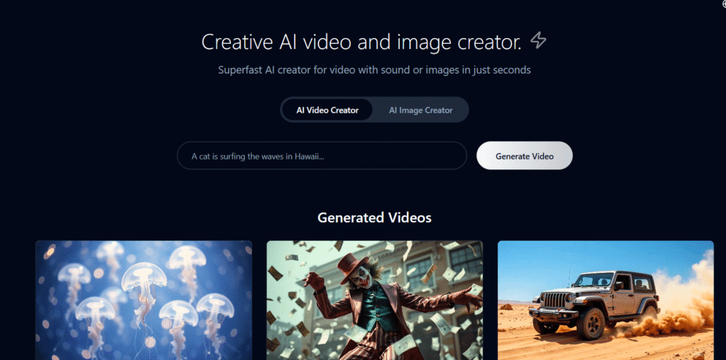 VideoPoet by Google